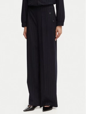 Obrázek produktu French Connection Kalhoty z materiálu Alia 749A3 Tmavomodrá Wide Leg