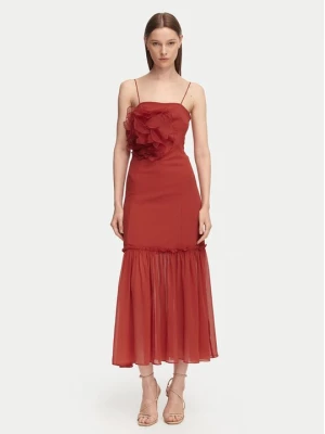 Obrázek produktu French Connection Koktejlové šaty Emina 719Q7 Červená Slim Fit