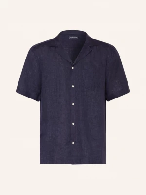 Obrázek produktu Frescobol Carioca Letní Košile Angelo Extra Slim Fit Z Lnu tmavě modrá