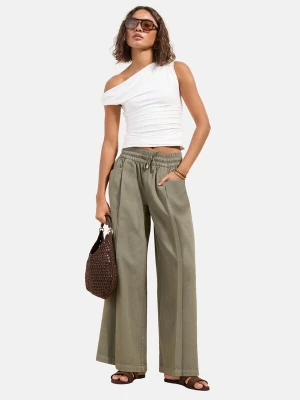 Obrázek produktu Friends Like These Kalhoty se sklady v pase khaki