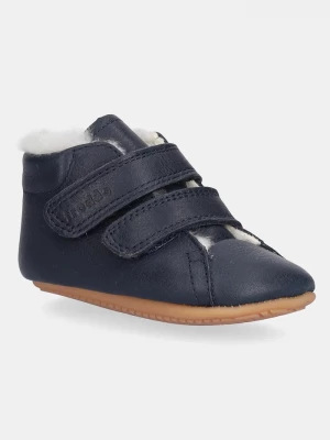 Obrázek produktu Froddo Kojenecké kožené boty PREWALKERS FURRY BASIC námořnická modř