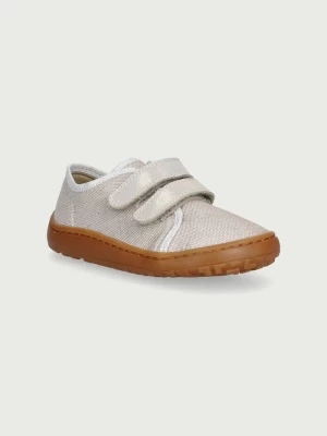Obrázek produktu Froddo Pantofle dětské BAREFOOT CANVAS stříbrná