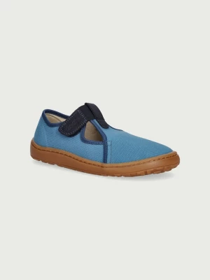 Obrázek produktu Froddo Pantofle dětské BAREFOOT CANVAS T-BAR modrá