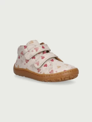 Obrázek produktu Froddo Polobotky dětské kožené BAREFOOT FIRST STEP béžová