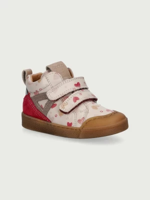 Obrázek produktu Froddo Polobotky dětské kožené ROSARIO HIGH-TOP béžová