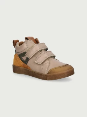 Obrázek produktu Froddo Polobotky dětské kožené ROSARIO HIGH-TOP béžová
