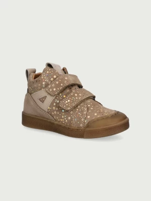 Obrázek produktu Froddo Polobotky dětské kožené ROSARIO HIGH-TOP hnědá