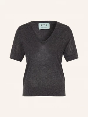 Obrázek produktu Ftc Cashmere Úpletové Tričko S Kašmírem tmavě šedá