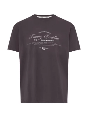 Obrázek produktu Funky Buddha Tričko antracitová / světle šedá