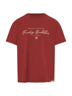 Obrázek produktu Funky Buddha Tričko bordó / bílá