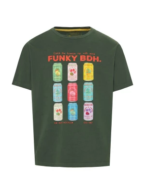 Obrázek produktu Funky Buddha Tričko nebeská modř / kari / tmavě zelená / humrová