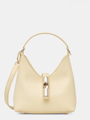 Obrázek produktu Furla hobo kabelka dámská kožená žlutá