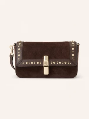 Obrázek produktu Furla Kabelka Přes Rameno Iride Small S Cvočky tmavě hnědá / zlatá