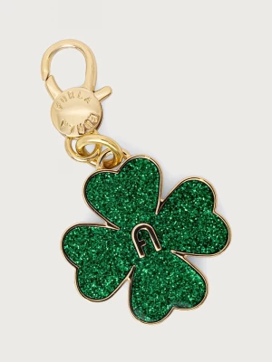 Obrázek produktu Furla klíčenka dámská kovová Hashtag Clover Charm zelená