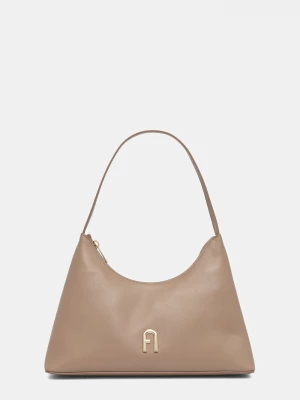 Obrázek produktu Furla Kožená kabelka Furla hnědá