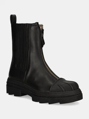 Obrázek produktu Furla Kožené kotníkové boty Furla Gum Chelsea Boot černá