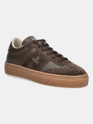 Obrázek produktu Furla Kožené tenisky Enjoy Lace-Up Sneaker hnědá