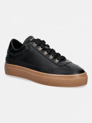 Obrázek produktu Furla Kožené tenisky Furla Enjoy Lace-Up Sneaker černá