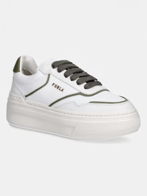 Obrázek produktu Furla Nuage sneakers boty dámské kožené zelená