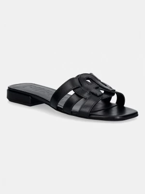 Obrázek produktu Furla pantofle dámské kožené Summer černá