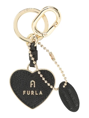 Obrázek produktu FURLA Přívěsek na klíče 'CAMELIA' zlatá / černá