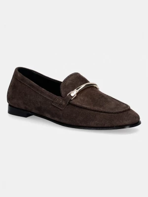 Obrázek produktu Furla Semišové mokasíny Heritage Loafer hnědá