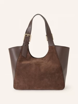 Obrázek produktu Furla Shopper Dora Medium tmavě hnědá / zlatá