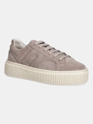Obrázek produktu Furla Sky Lace-Up sneakers boty dámské semišové hnědá
