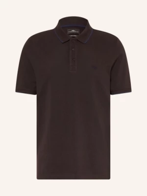 Obrázek produktu Fynch-Hatton Polo Tričko Picqué, Regular Fit tmavě hnědá / tmavě modrá