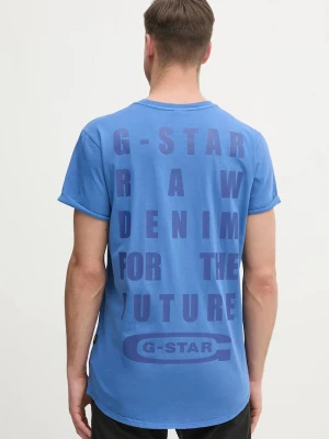 Obrázek produktu G-Star Bavlněné tričko modrá