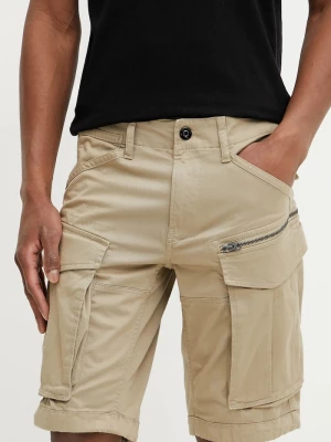 Obrázek produktu G-Star cargo šortky pánské bavlněné s elastanem Rovic zip regular béžová