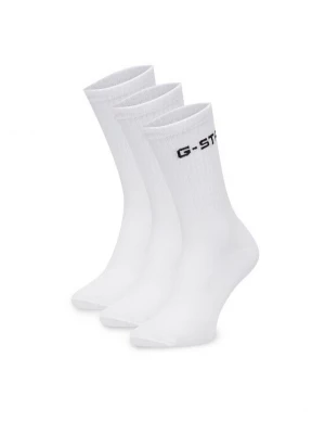 Obrázek produktu G-STAR Krátké ponožky CEO_AS_G_STAR_001W_AW26 (3-PACK) Bílá