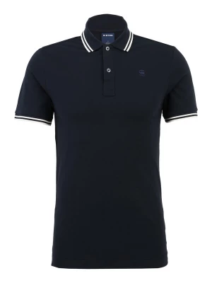 Obrázek produktu G-STAR Tričko 'Dunda Slim Stripe' námořnická modř / bílá