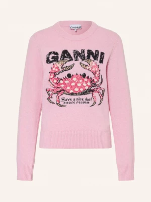 Obrázek produktu Ganni Svetry růžová / růžová / černá