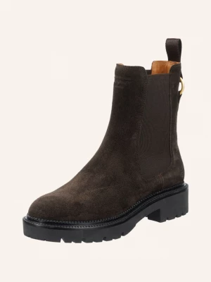 Obrázek produktu Gant Chelsea Boots Kelliin tmavě hnědá / zlatá
