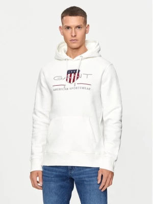 Obrázek produktu Gant Mikina Archive Shield 2047082 Écru Regular Fit Krémová