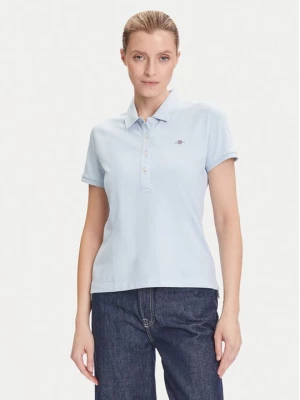 Obrázek produktu Gant Polokošile Sheild 4200870 Světle modrá Slim Fit