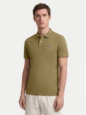 Obrázek produktu Gant Polokošile Shield 2210 Tmavě zelená Regular Fit
