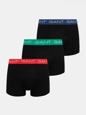 Obrázek produktu Gant přiléhavé boxerky pánské bavlněné s elastanem 3-pack černá
