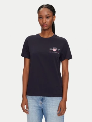 Obrázek produktu Gant T-Shirt Bisiklet Yaka 4200277 Tmavomodrá Regular Fit