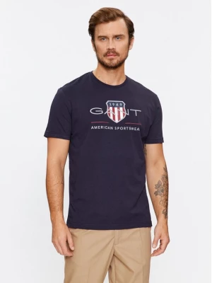 Obrázek produktu Gant T-Shirt Reg Archive Shield Ss 2003199 Tmavomodrá Regular Fit