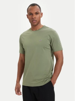 Obrázek produktu Gant T-Shirt Shield 2003184 Tmavě zelená Regular Fit