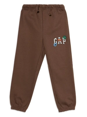 Obrázek produktu GAP Kalhoty azurová / hnědá / zelená / bílá