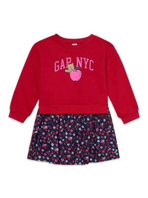 Obrázek produktu GAP Šaty námořnická modř / umbra / pink / červená
