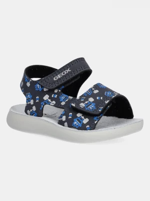 Obrázek produktu Geox Dětské kožené sandály Geox SANDAL LIGHTFLOPPY modrá