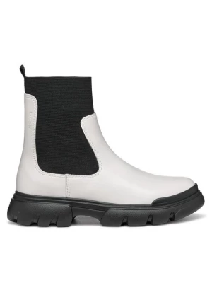 Obrázek produktu Geox Kozačky J Junette Girl J46HVC 0BCNH C1M9B M Écru Krémová