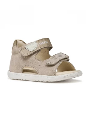 Obrázek produktu Geox sandály dětské kožené SANDAL MACCHIA zlatá