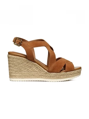 Obrázek produktu Geox Semišové espadrilky Geox D PONZA hnědá