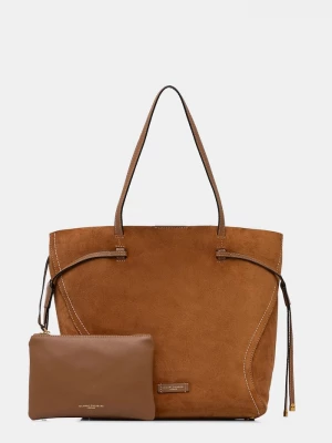 Obrázek produktu Gianni Chiarini Semišová kabelka Gianni Chiarini VIOLETTE hnědá