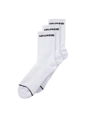 Obrázek produktu Girlfriend Collective Sportovní ponožky černá / bílá
